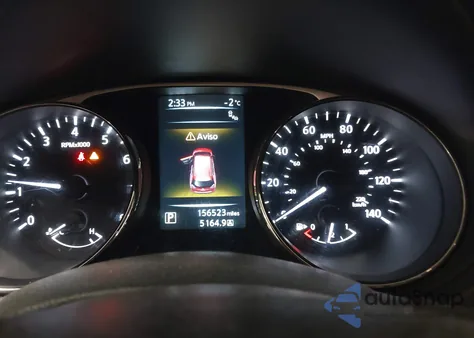 2016 Nissan Rogue Sv z USA, uszkodzony, nr VIN KNMAT2MV2GP653508